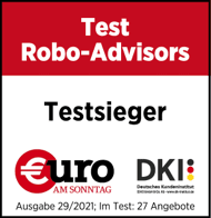 Euro am Sonntag 2021 - Testsieger