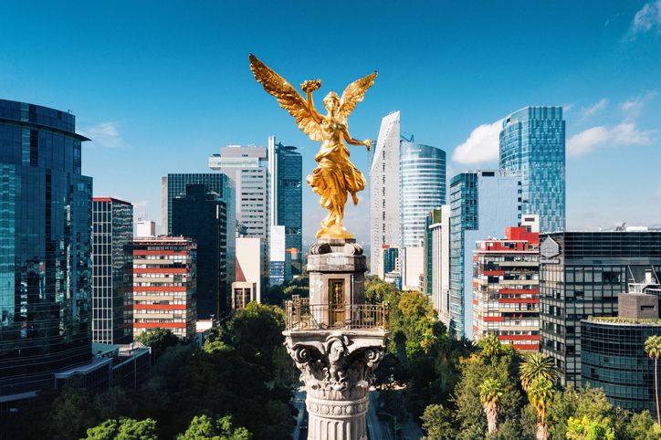 Imposanter Ausblick: Die Skyline von Mexiko-City